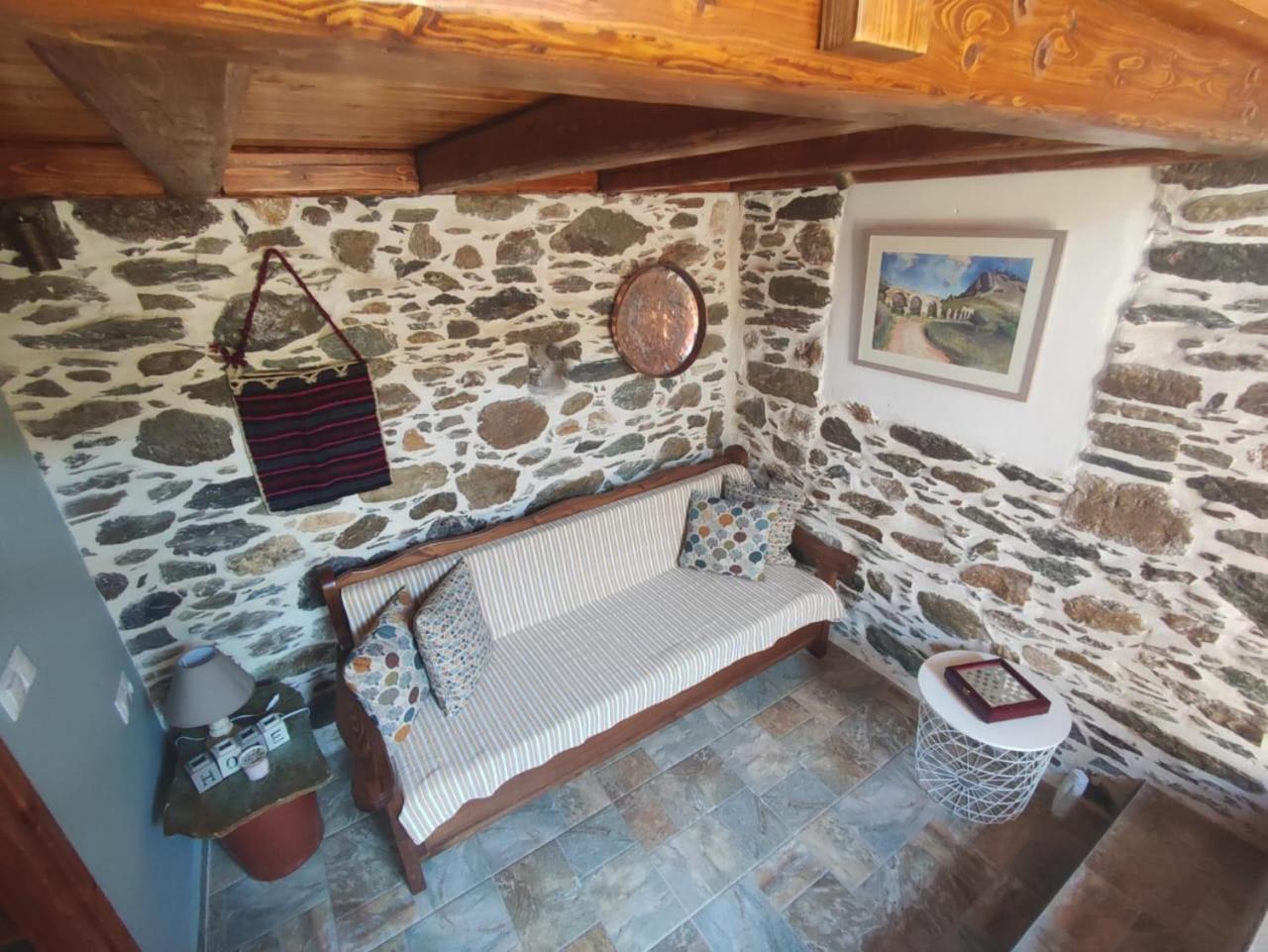 הוילה קריסטוס Πέτροκτιστο Σπίτι. Stone House מראה חיצוני תמונה
